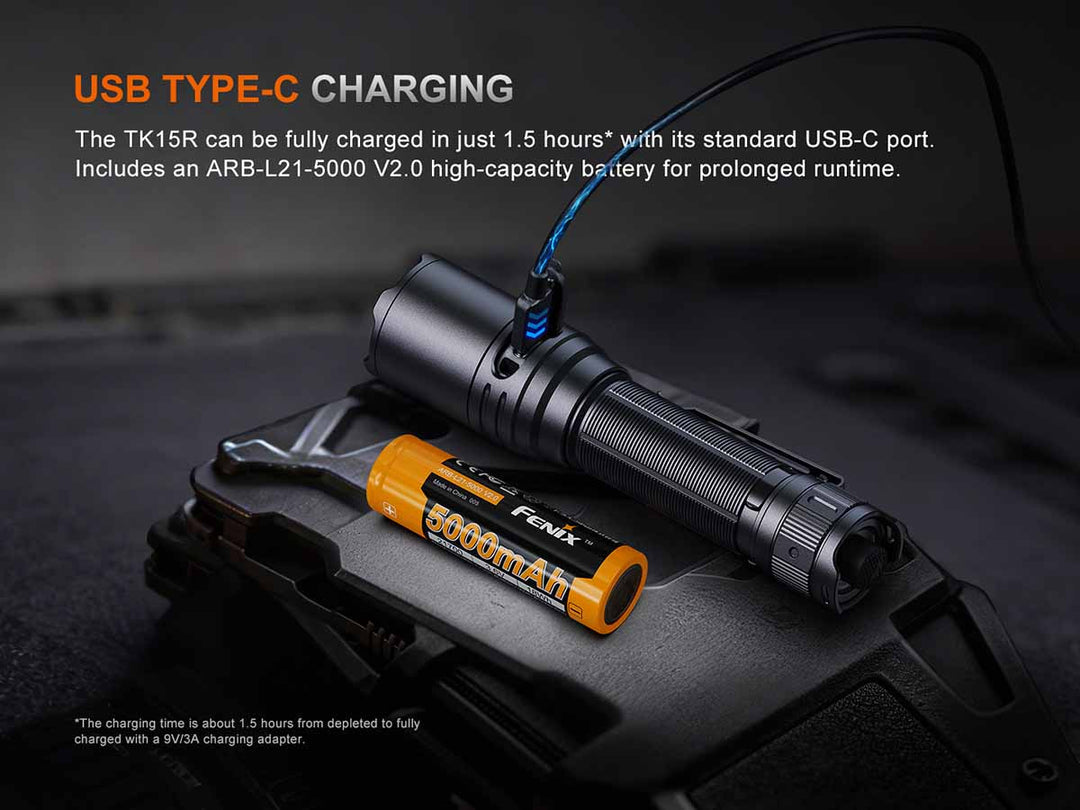 Fenix TK15R IRIS X Adaptive Tactical Flashlight