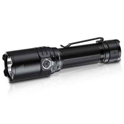 “Fenix TK15R rechargeable tactical flashlight – high-output long-throw duty torch”