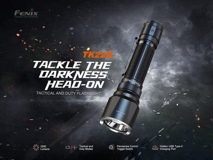 Fenix TK22R Rechargeable Tactical &amp; Duty Flashlight