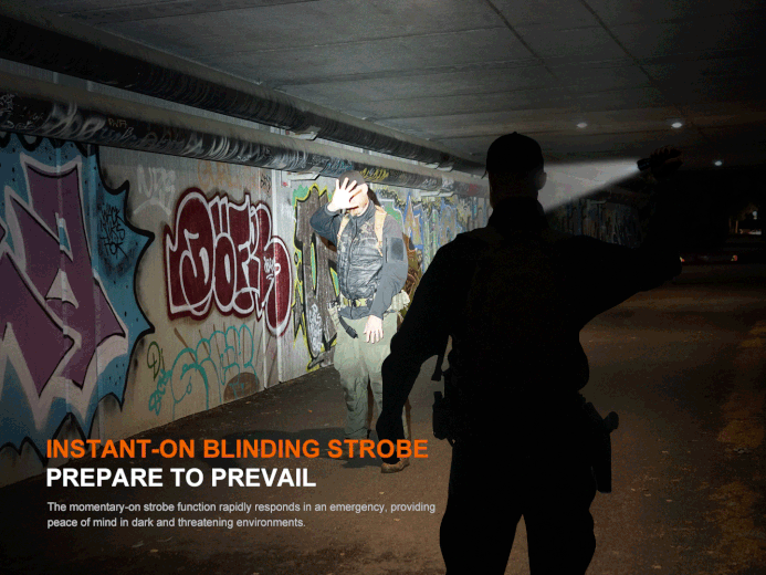 Fenix TK22R Rechargeable Tactical &amp; Duty Flashlight