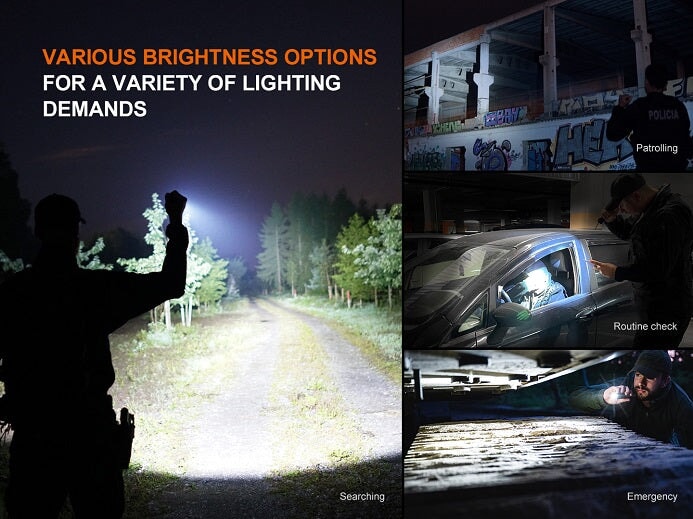 Fenix TK22R Rechargeable Tactical &amp; Duty Flashlight