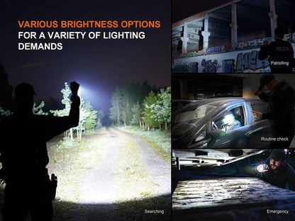 Fenix TK22R Rechargeable Tactical &amp; Duty Flashlight