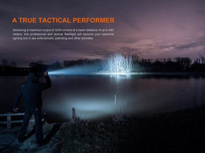 Fenix TK22R Rechargeable Tactical &amp; Duty Flashlight