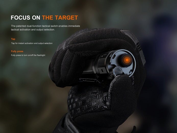 Fenix TK22R Rechargeable Tactical &amp; Duty Flashlight
