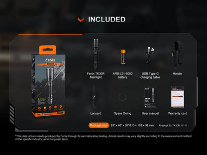 Fenix TK30R White Laser Tactical Flashlight
