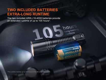 Fenix TK35R Red Rechargeable Tactical Flashlight