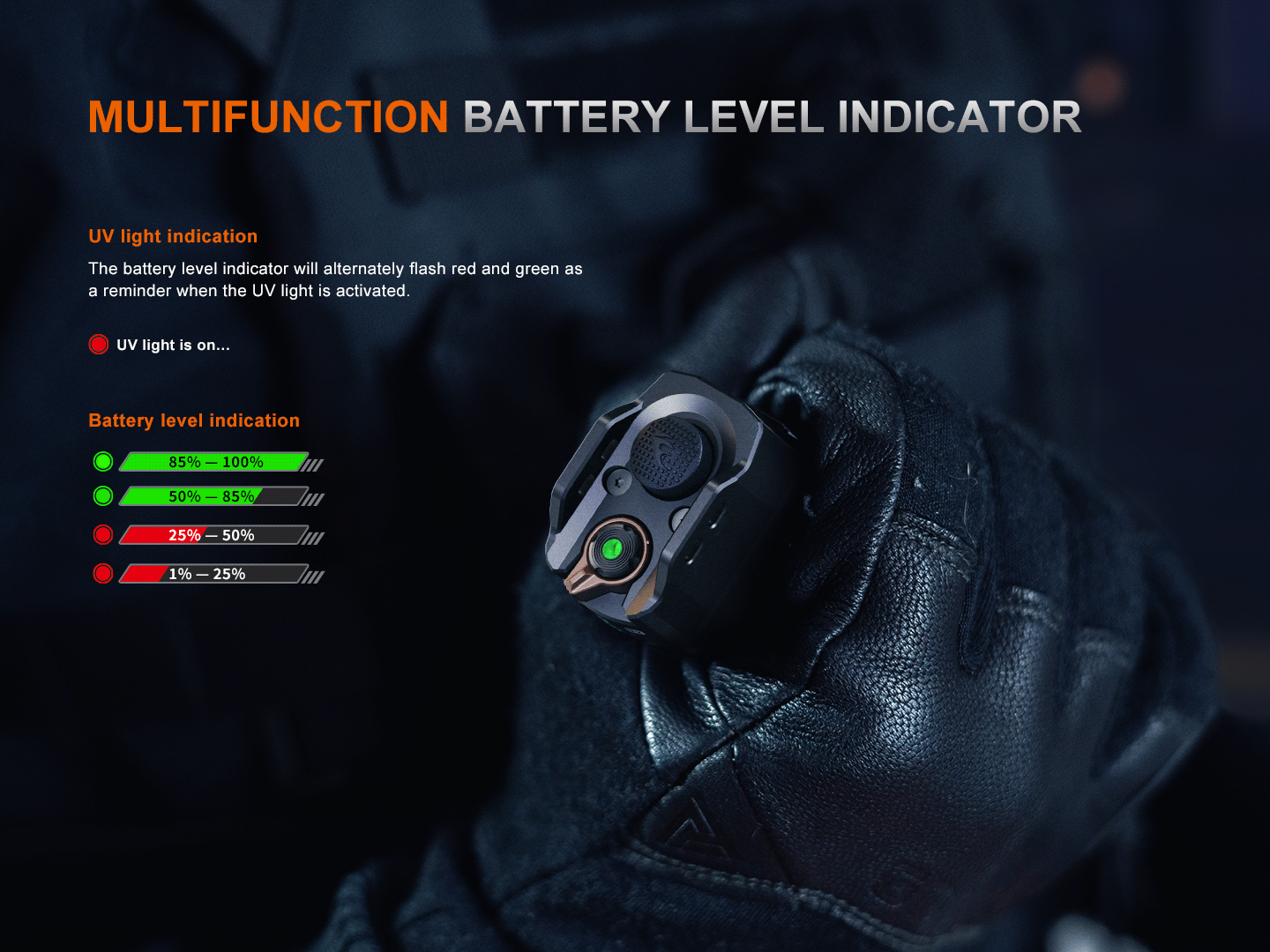 Fenix TK35R Rechargeable Tactical Flashlight