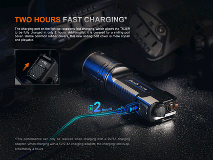 Fenix TK35R Rechargeable Tactical Flashlight