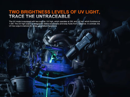 Fenix TK35R Rechargeable Tactical Flashlight