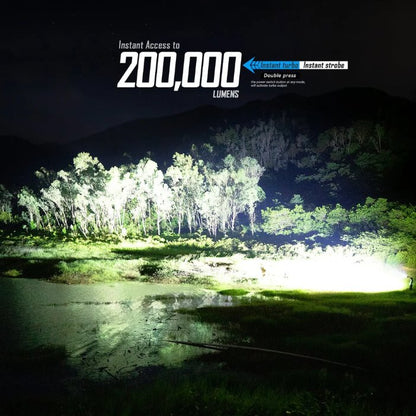 IMALENT MS32 Brightest Flashlight - 200,000 lumens