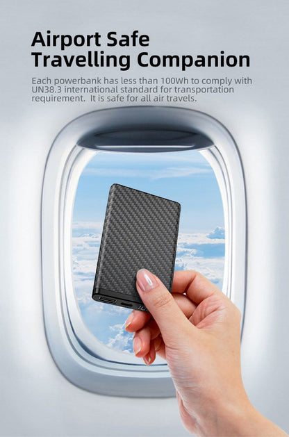 Klarus Full Carbon Fiber Lightweight Waterproof Powerbank K5