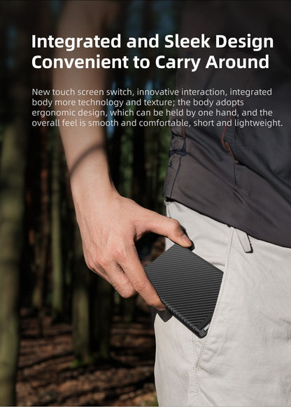 Klarus Full Carbon Fiber Lightweight Waterproof Powerbank K5