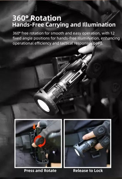 Klarus Secure Rapid Deploy Flashlight Holster AH3