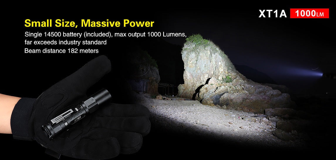 Klarus XT1A Tactical EDC Flashlight