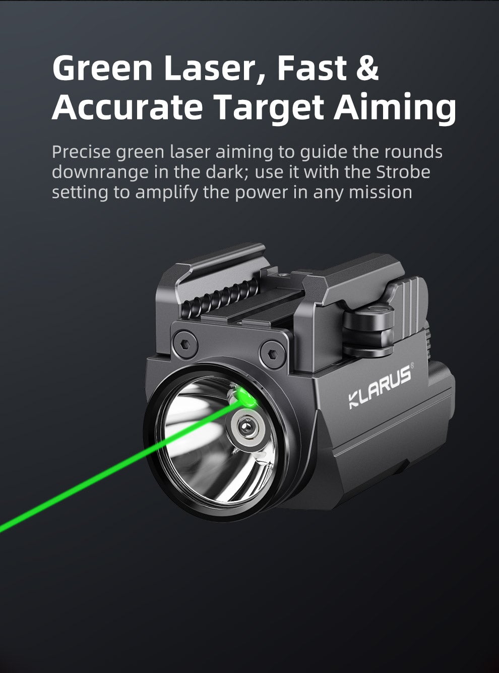 Klarus Tactical Rail Light GL2