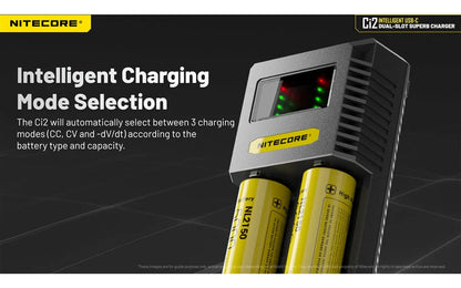 Nitecore Ci2 Dual Slot Universal Battery Charger