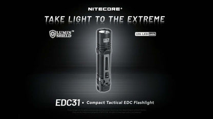 Nitecore EDC31 3500 Lumen Rechargeable EDC Flashlight