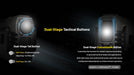 Nitecore EDC37 8000 Lumen Rechargeable EDC Flashlight Flashlight Nitecore 