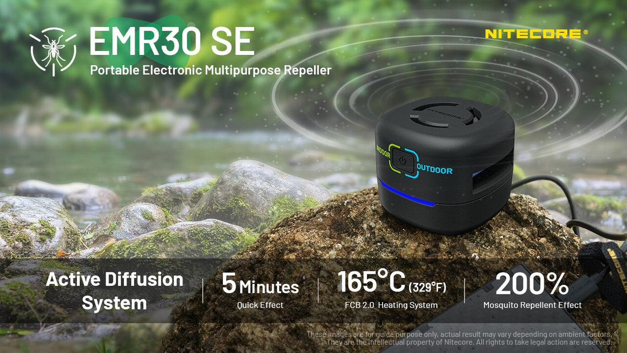 Nitecore EMR30 SE Mosquito repellent rechargeable diffuser Diffuser Nitecore 