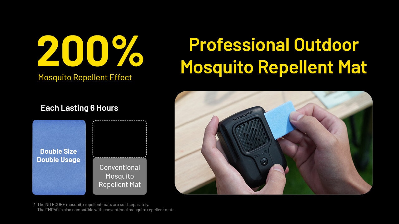 Nitecore EMR40 Mosquito repellent rechargeable diffuser
