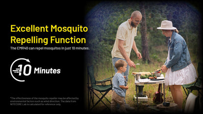 Nitecore EMR40 Mosquito repellent rechargeable diffuser