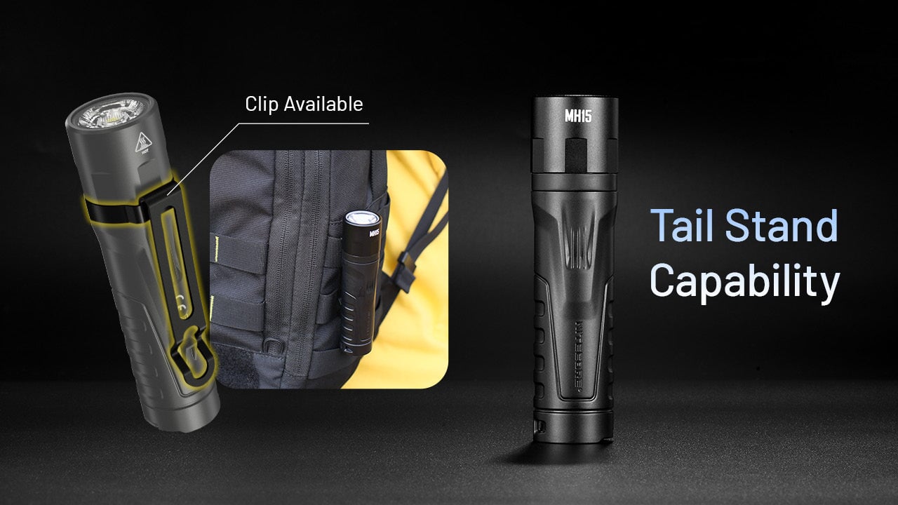 Nitecore MH15 Rechargeable Power Bank Flashlight - 2000 Lumens
