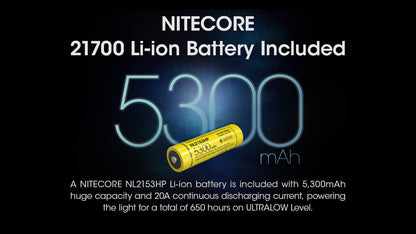 Nitecore MH25 Pro Long range Rechargeable Flashlight - 3300Lumens