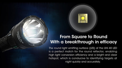 Nitecore MH25 Pro Long range Rechargeable Flashlight - 3300Lumens