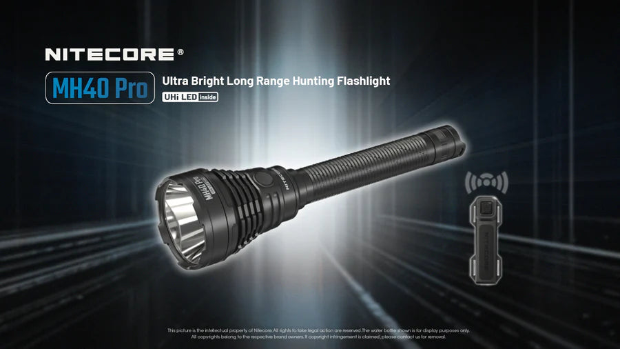 Nitecore MH40 Pro 3500 Lumen Long Throw Flashlight Keychain LED Flashlight FlashLightWorld Canada 