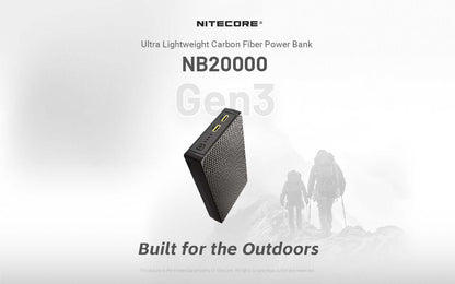 Nitecore NB20000 Gen 3 Power Bank