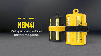 Nitecore NBM41 21700 Battery holder - Black only