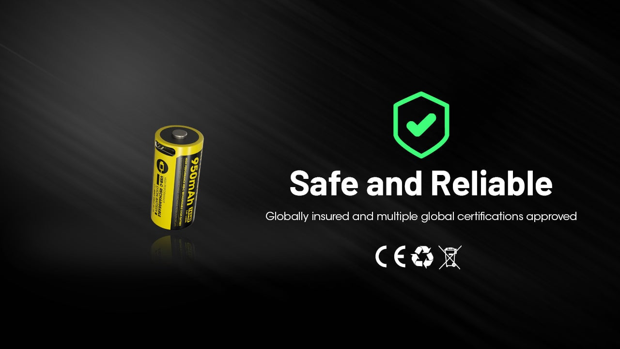 Nitecore NL169R Li-ion Rechargeable Battery