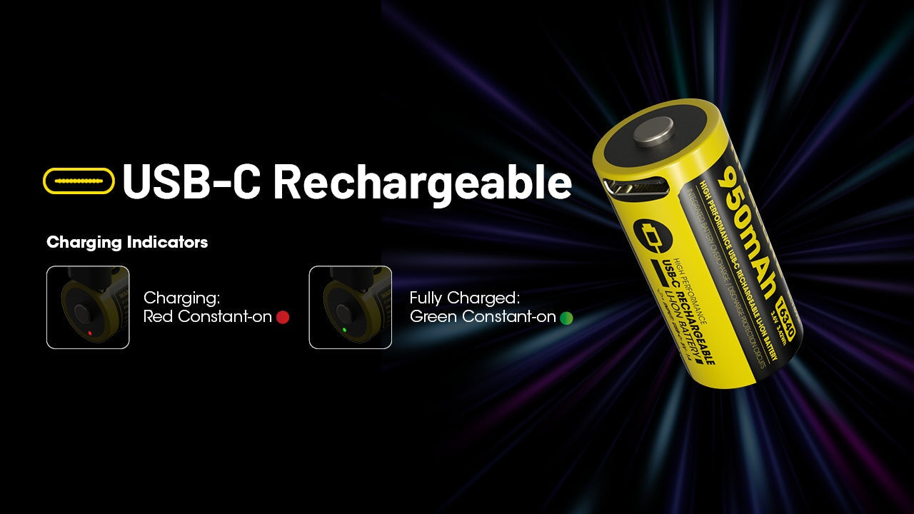 Nitecore NL169R Li-ion Rechargeable Battery