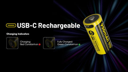 Nitecore NL169R Li-ion Rechargeable Battery