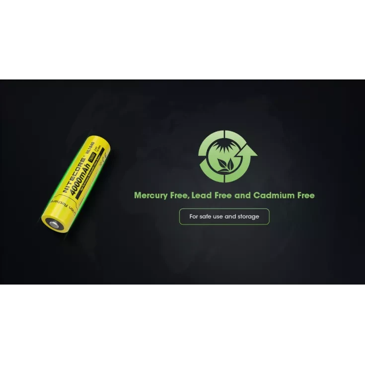 Nitecore NL1840 18650 Li-ion Battery 4000mAh