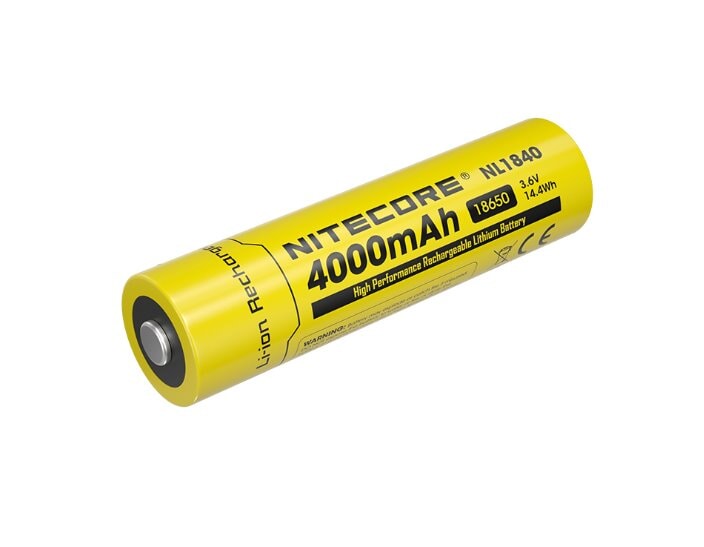 Nitecore NL1840 18650 Li-ion Battery 4000mAh