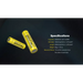 Nitecore NL1840 18650 Li-ion Battery 4000mAh Rechargeable Batteries Nitecore 