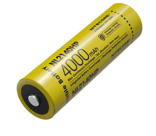 Nitecore NL2140HP 21700 4000mAh rechargeable battery Rechargeable Batteries Nitecore 