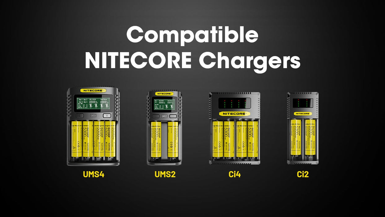 Nitecore NL2153HP 5300mAh Rechargeable 21700 Battery Rechargeable Batteries Nitecore 