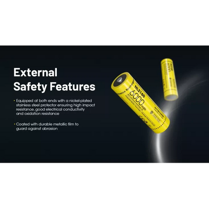 Nitecore NL2160 21700 Li-ion Battery 6000mAh