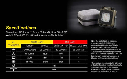 Nitecore NWL30 3-in-1 Multifunctional Outdoor Lantern