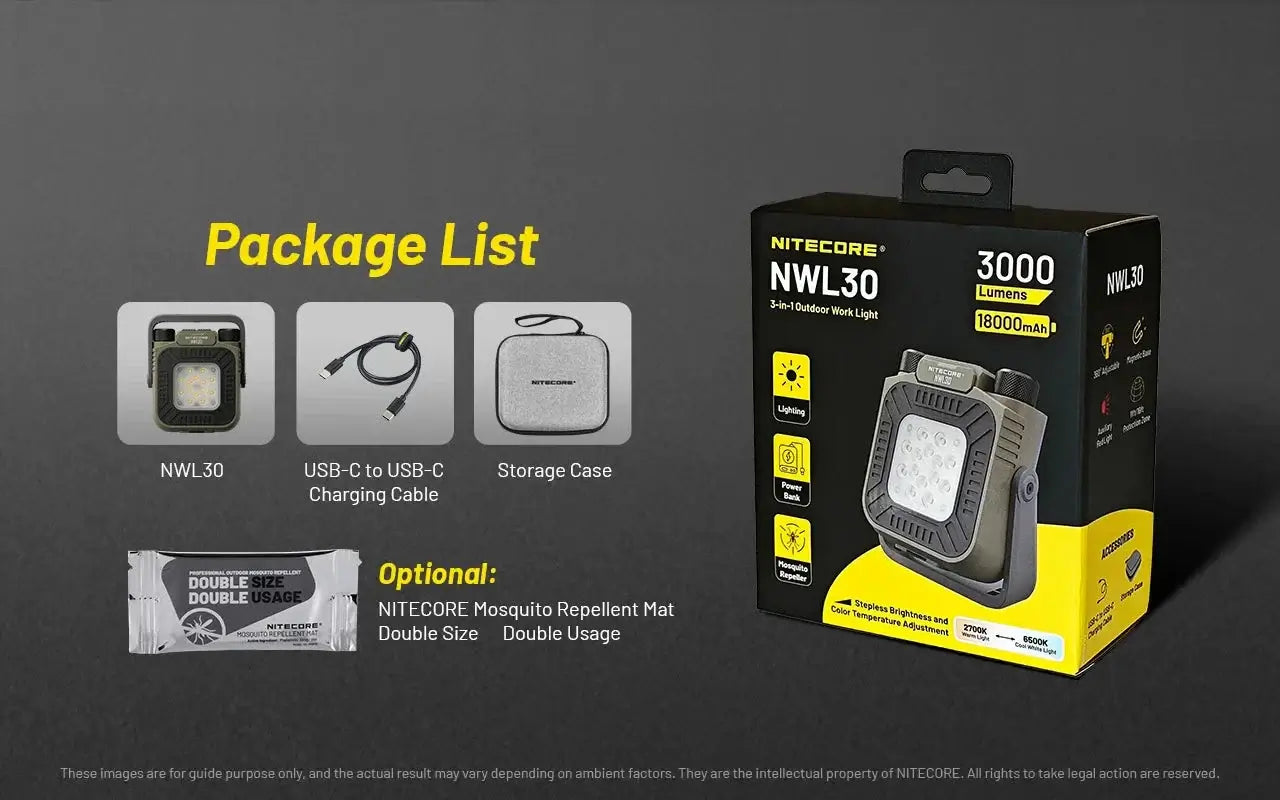 Nitecore NWL30 3-in-1 Multifunctional Outdoor Lantern