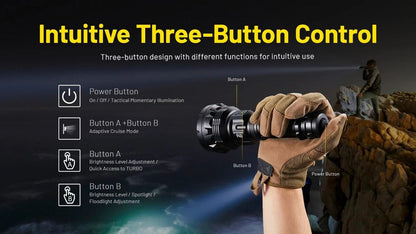 Nitecore P40 Ultra Long Throwing LED Flashlight