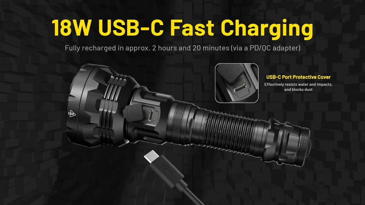 Nitecore P40 Ultra Long Throwing LED Flashlight