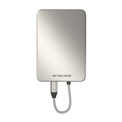 “Nitecore POCKET 5 magnetic power bank – compact fast-charging portable battery”