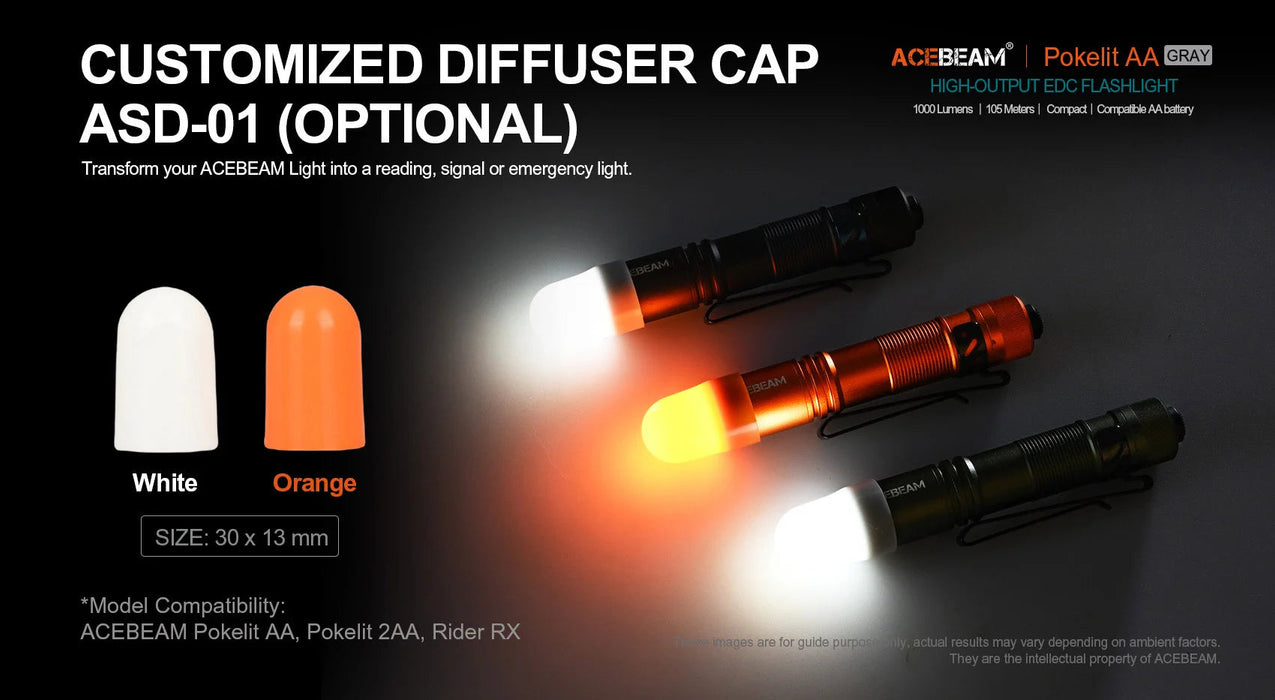Pokelit AA Lightweight and Compact EDC Flashlight Flashlight Acebeam 