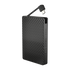 “Nitecore 10,000mAh pocket power bank with built-in charging cable – Compact fast-charge portable battery”