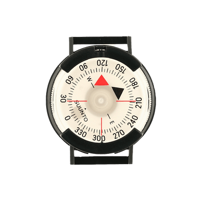 Suunto M-9 NH wrist-mounted compass with Velcro strap for hands-free outdoor navigation