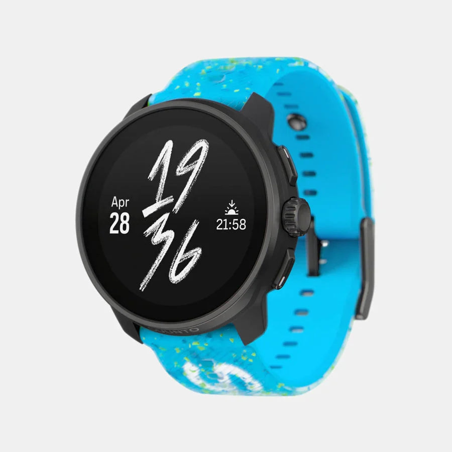 Suunto Race S Sports Watch with GPS tracking, heart rate monitor, and lightweight design for cycling and endurance athletes