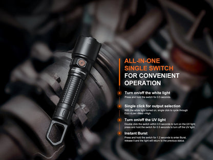 Fenix WF25RM Multifonctional Cradle Charging Duty Flashlight